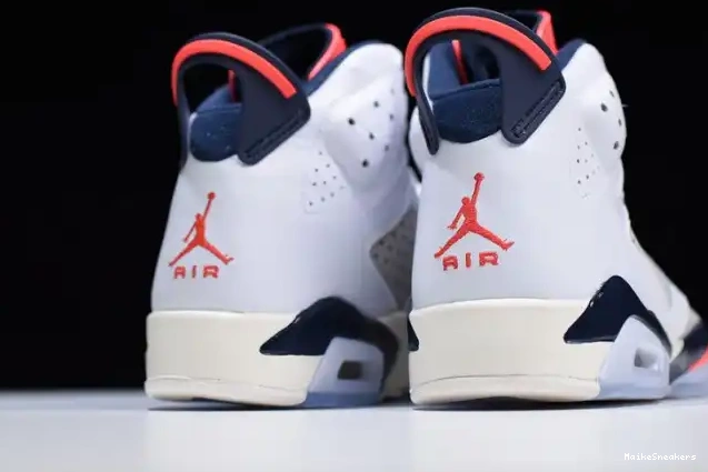 MaikeSneakers Retro White Jordan Grey-Sail 23-Neutral Infrared Tinker 384664-104 6 Air 0421